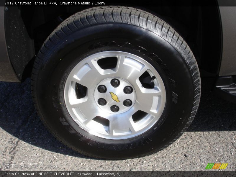 Graystone Metallic / Ebony 2012 Chevrolet Tahoe LT 4x4