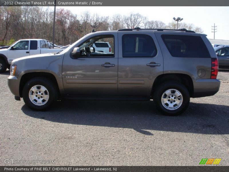 Graystone Metallic / Ebony 2012 Chevrolet Tahoe LT 4x4
