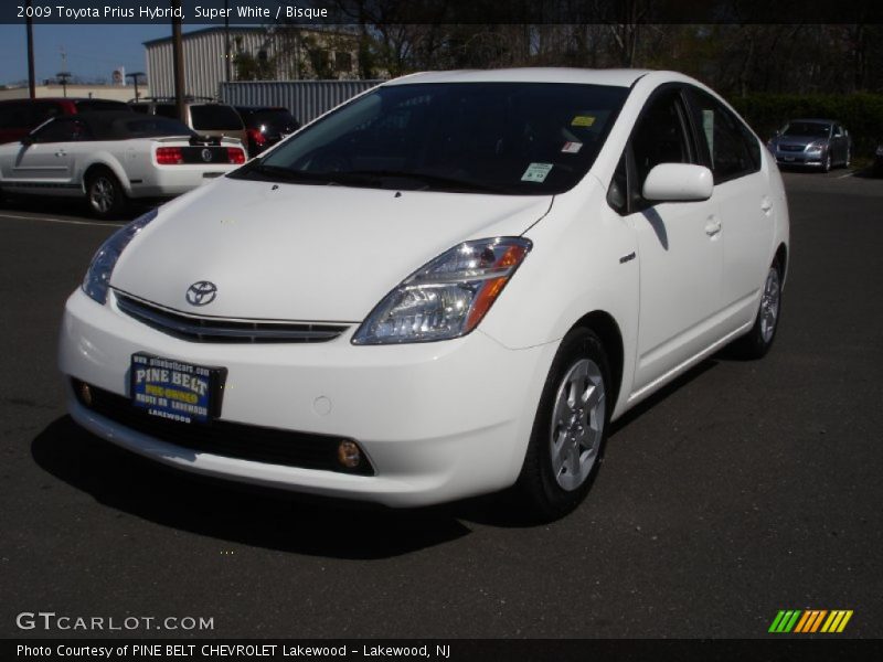 Super White / Bisque 2009 Toyota Prius Hybrid