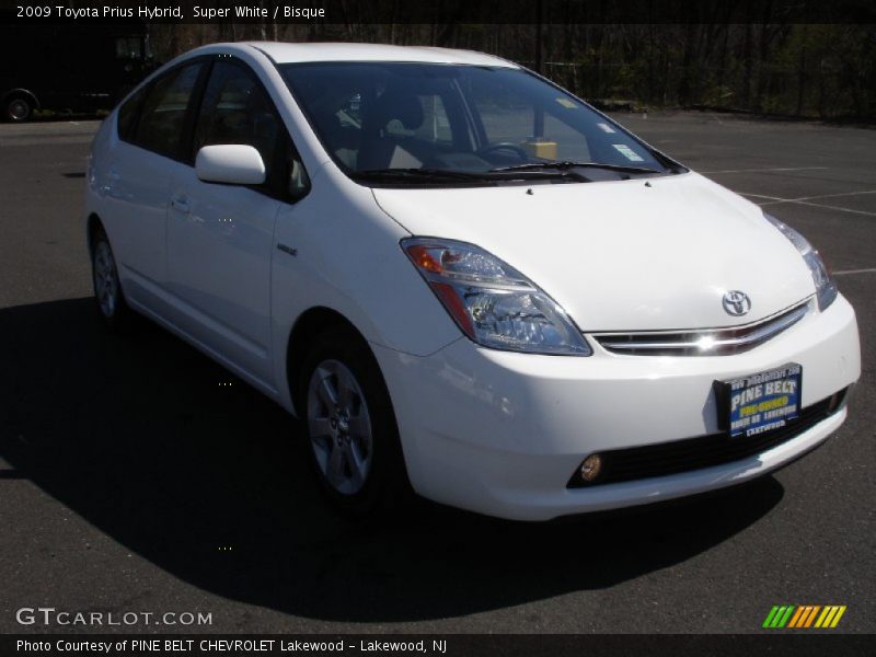 Super White / Bisque 2009 Toyota Prius Hybrid
