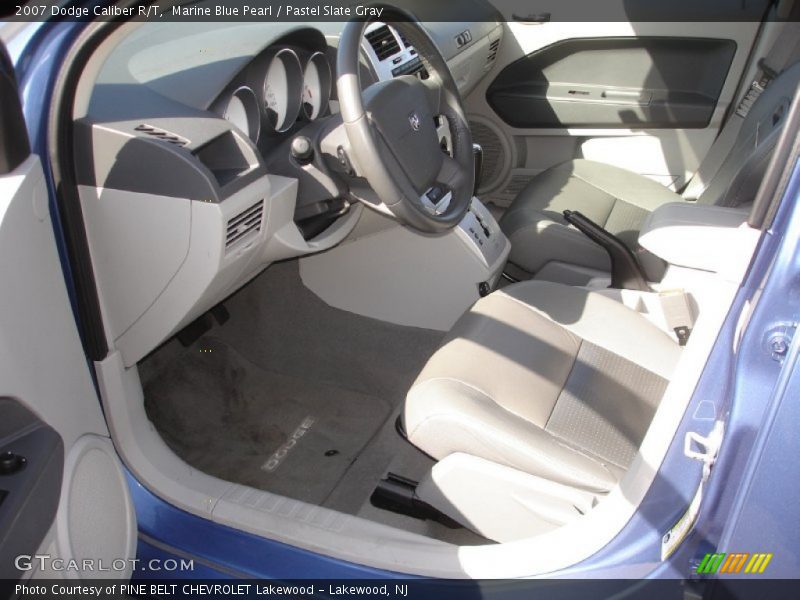 Marine Blue Pearl / Pastel Slate Gray 2007 Dodge Caliber R/T