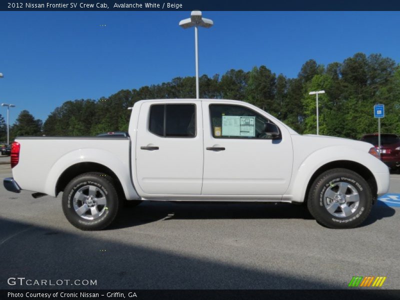  2012 Frontier SV Crew Cab Avalanche White