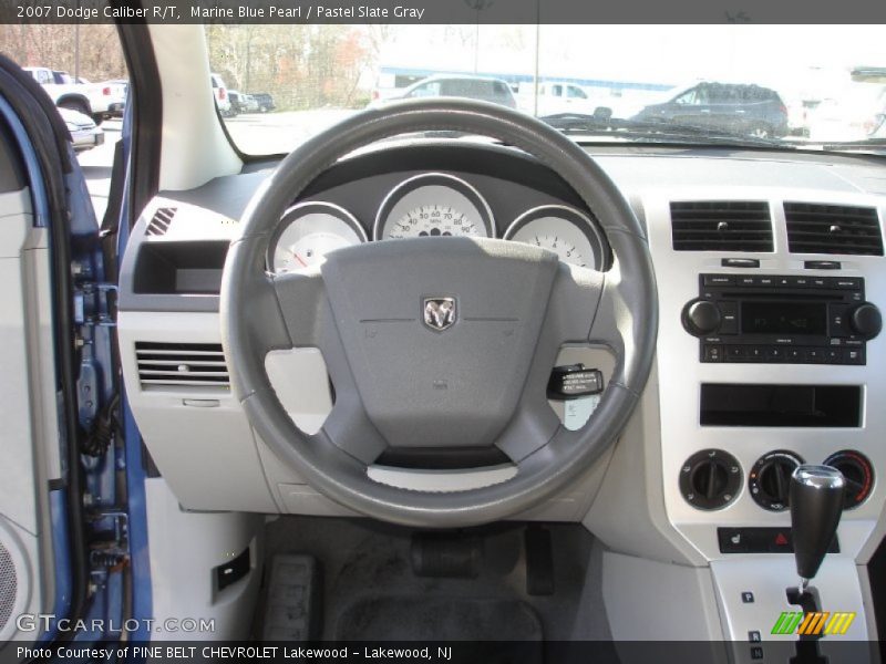 Marine Blue Pearl / Pastel Slate Gray 2007 Dodge Caliber R/T