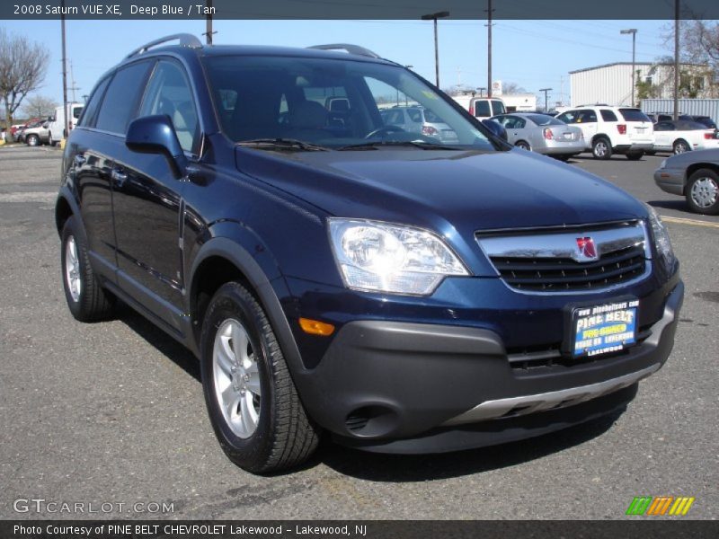 Deep Blue / Tan 2008 Saturn VUE XE