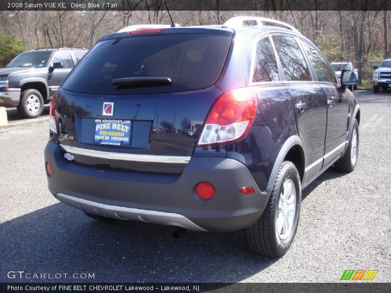 Deep Blue / Tan 2008 Saturn VUE XE