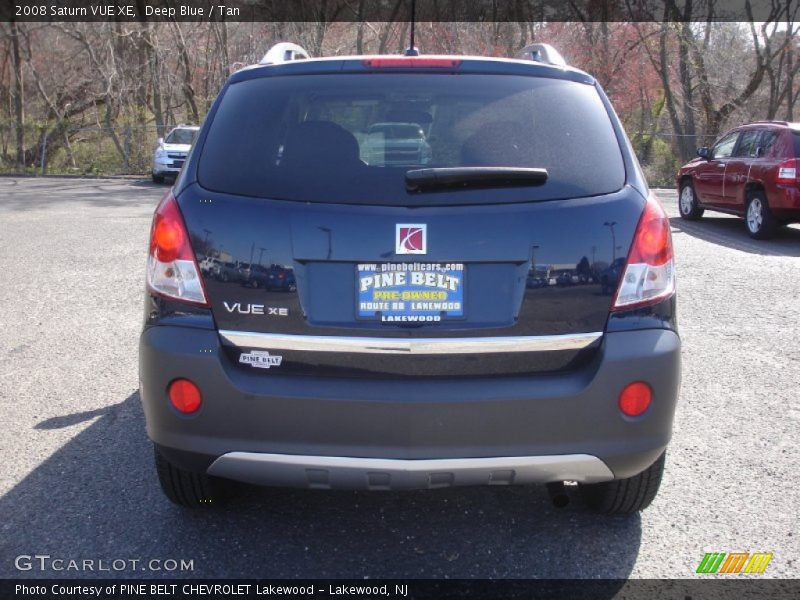 Deep Blue / Tan 2008 Saturn VUE XE
