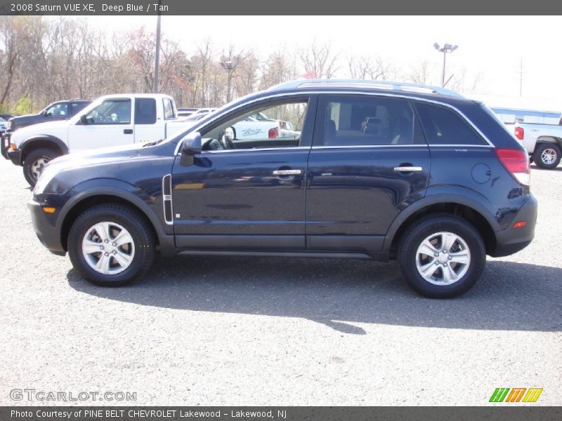 Deep Blue / Tan 2008 Saturn VUE XE