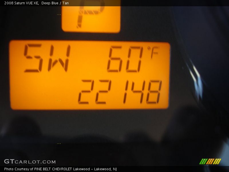 Deep Blue / Tan 2008 Saturn VUE XE
