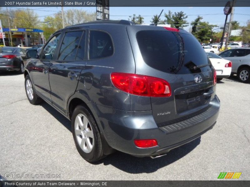 Slate Blue / Gray 2007 Hyundai Santa Fe Limited