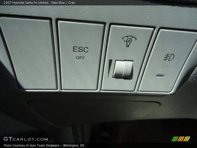 Slate Blue / Gray 2007 Hyundai Santa Fe Limited