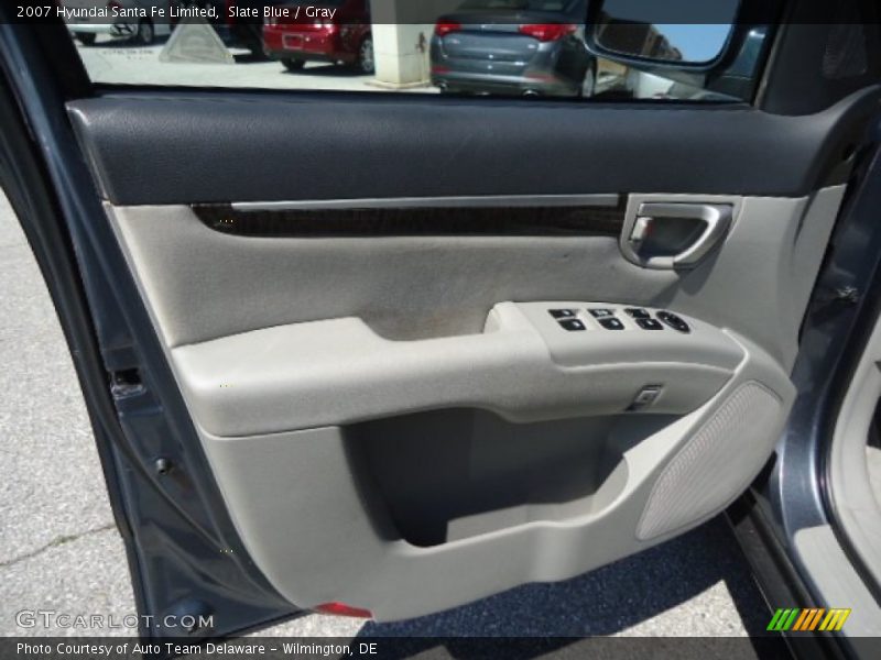Slate Blue / Gray 2007 Hyundai Santa Fe Limited