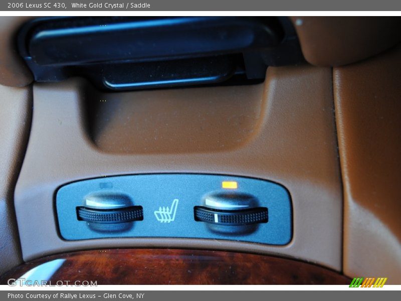 White Gold Crystal / Saddle 2006 Lexus SC 430