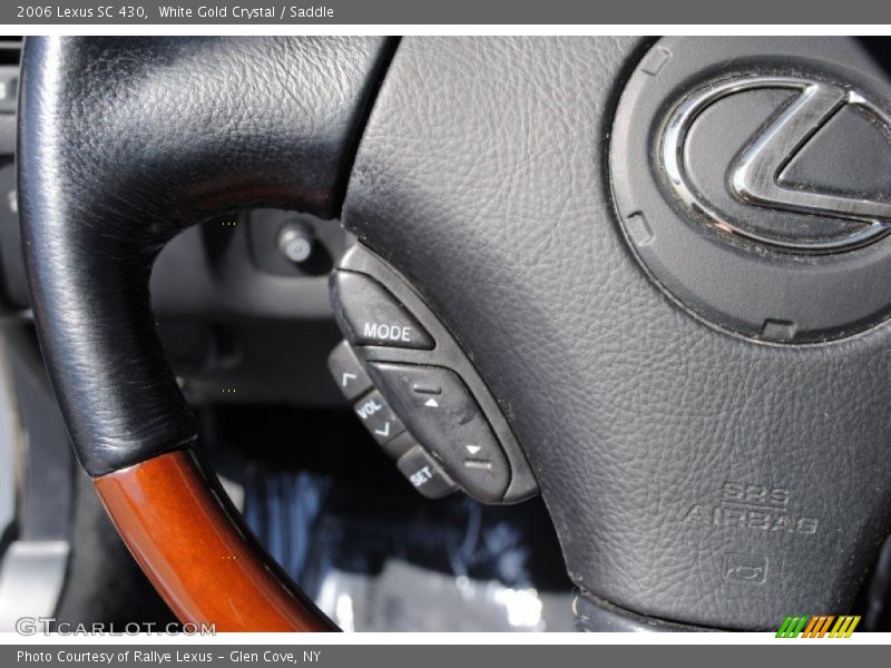 White Gold Crystal / Saddle 2006 Lexus SC 430