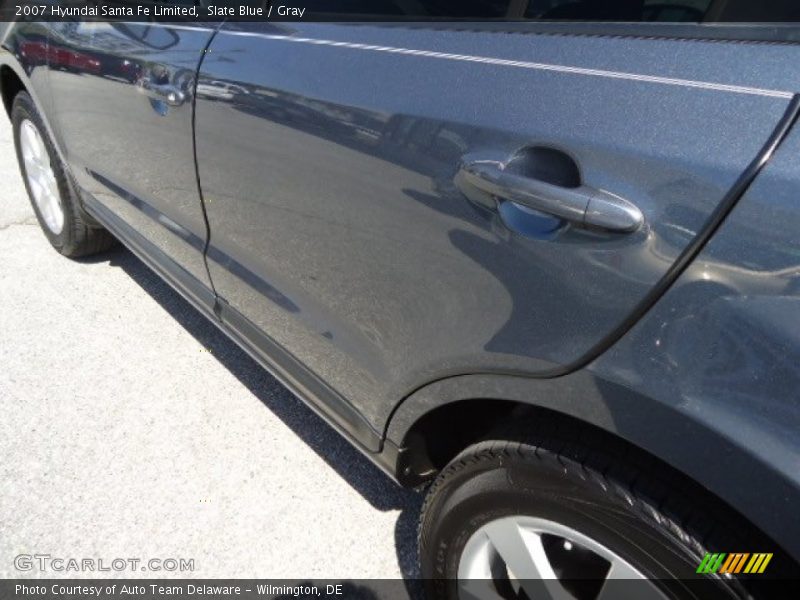 Slate Blue / Gray 2007 Hyundai Santa Fe Limited