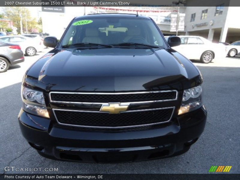Black / Light Cashmere/Ebony 2007 Chevrolet Suburban 1500 LT 4x4