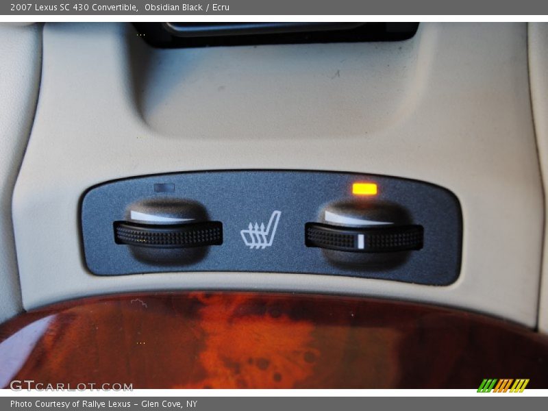 Obsidian Black / Ecru 2007 Lexus SC 430 Convertible