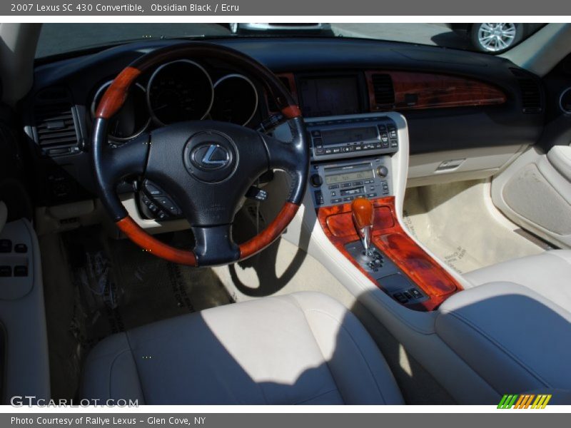 Obsidian Black / Ecru 2007 Lexus SC 430 Convertible