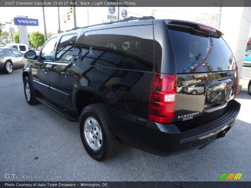 Black / Light Cashmere/Ebony 2007 Chevrolet Suburban 1500 LT 4x4