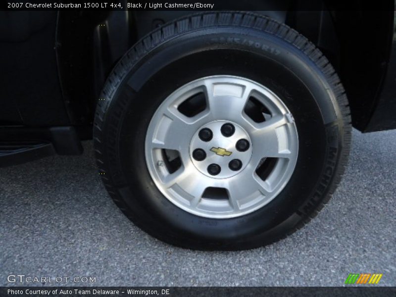 Black / Light Cashmere/Ebony 2007 Chevrolet Suburban 1500 LT 4x4