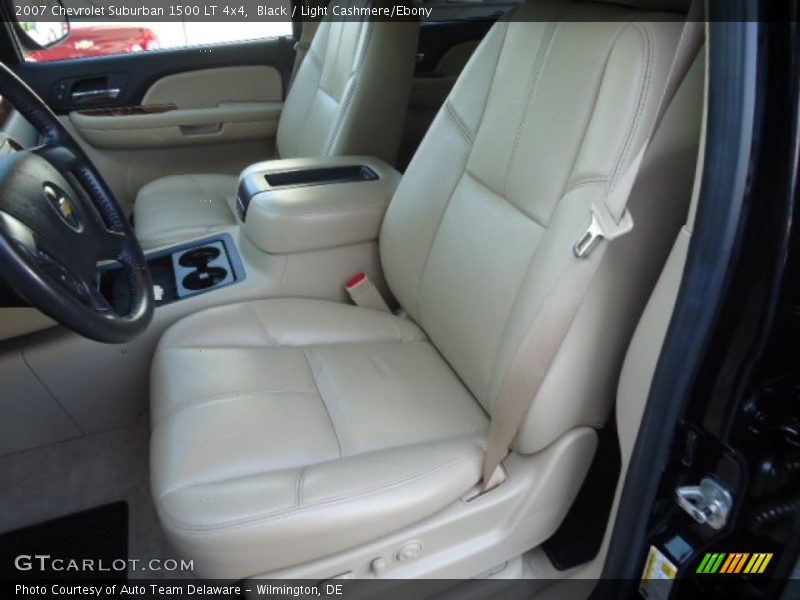Black / Light Cashmere/Ebony 2007 Chevrolet Suburban 1500 LT 4x4