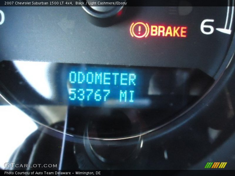 Black / Light Cashmere/Ebony 2007 Chevrolet Suburban 1500 LT 4x4
