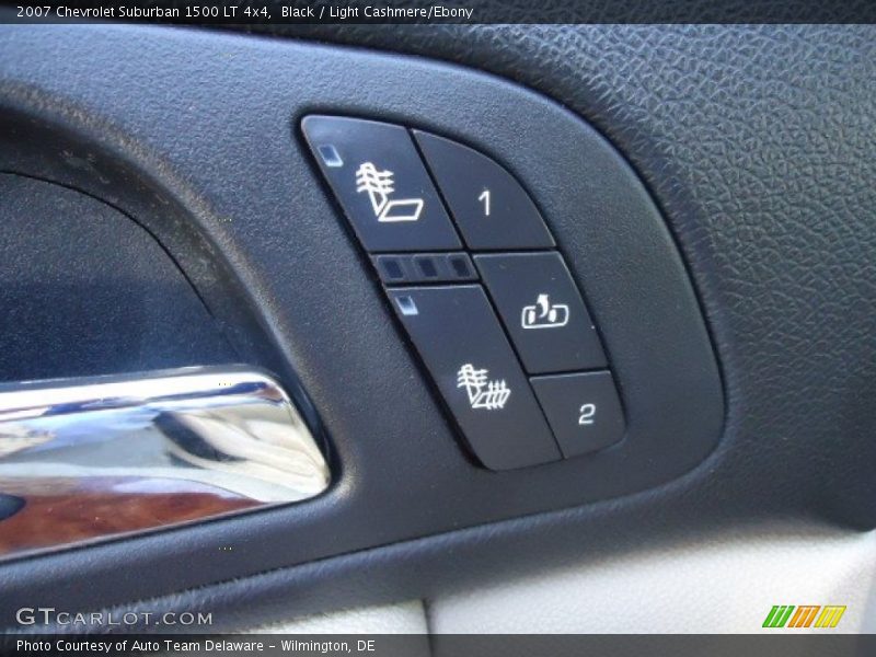 Black / Light Cashmere/Ebony 2007 Chevrolet Suburban 1500 LT 4x4