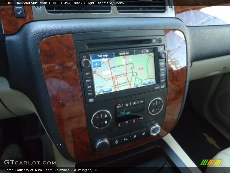 Black / Light Cashmere/Ebony 2007 Chevrolet Suburban 1500 LT 4x4