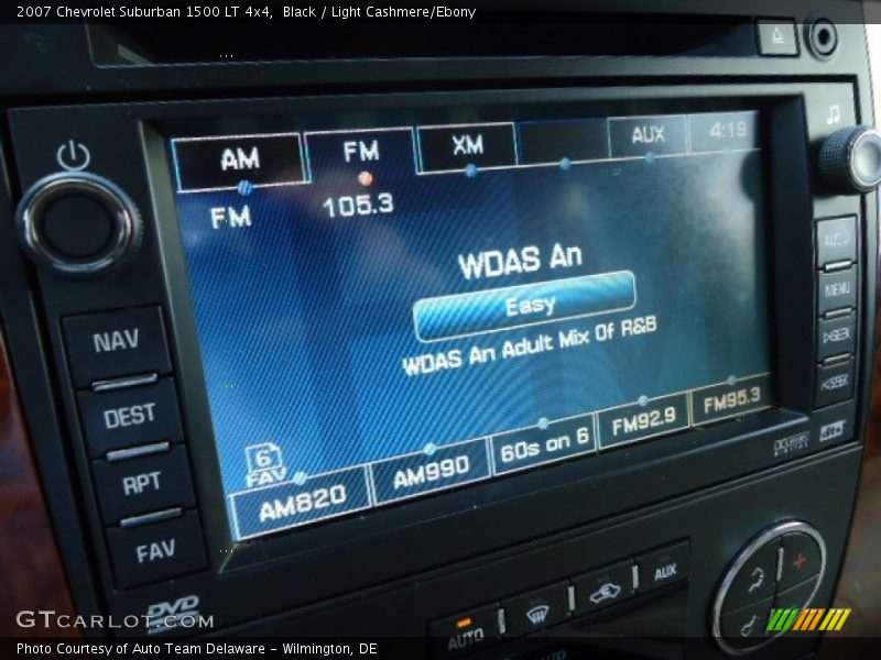 Black / Light Cashmere/Ebony 2007 Chevrolet Suburban 1500 LT 4x4