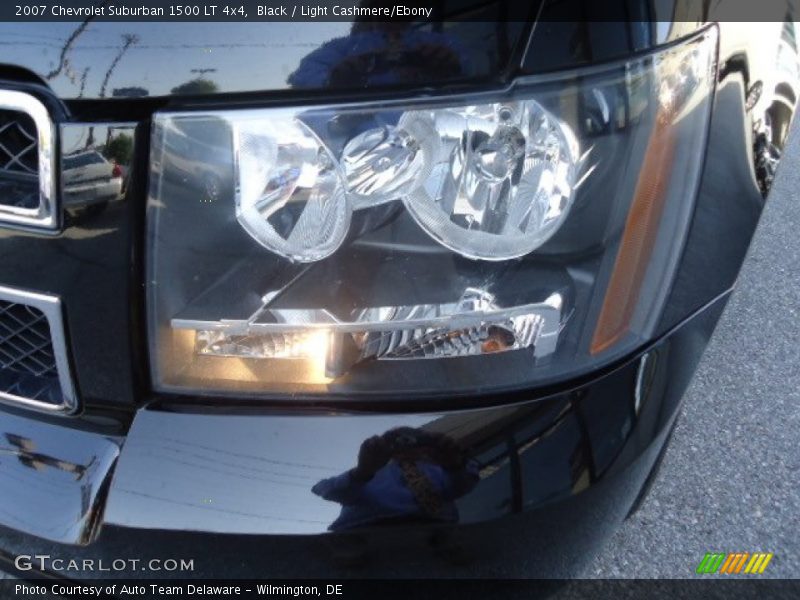 Black / Light Cashmere/Ebony 2007 Chevrolet Suburban 1500 LT 4x4