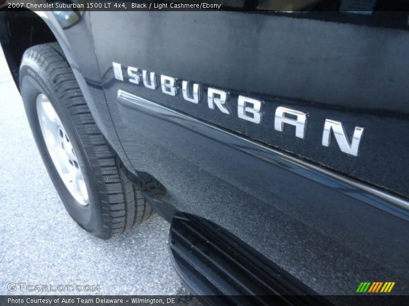 Black / Light Cashmere/Ebony 2007 Chevrolet Suburban 1500 LT 4x4