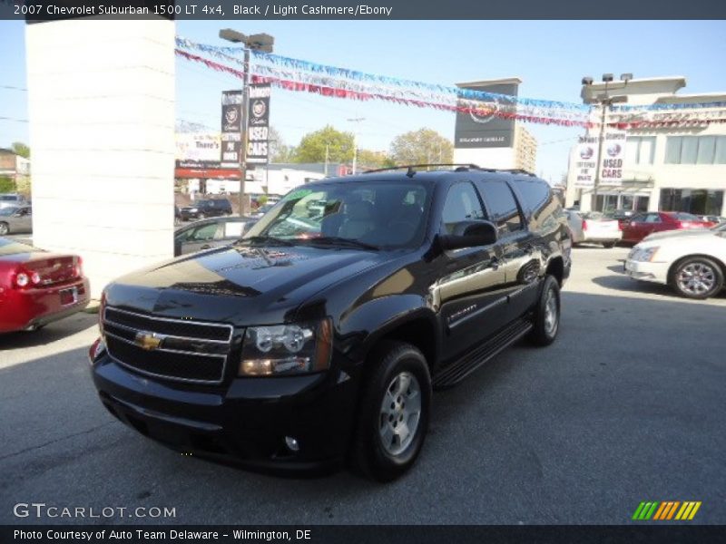Black / Light Cashmere/Ebony 2007 Chevrolet Suburban 1500 LT 4x4
