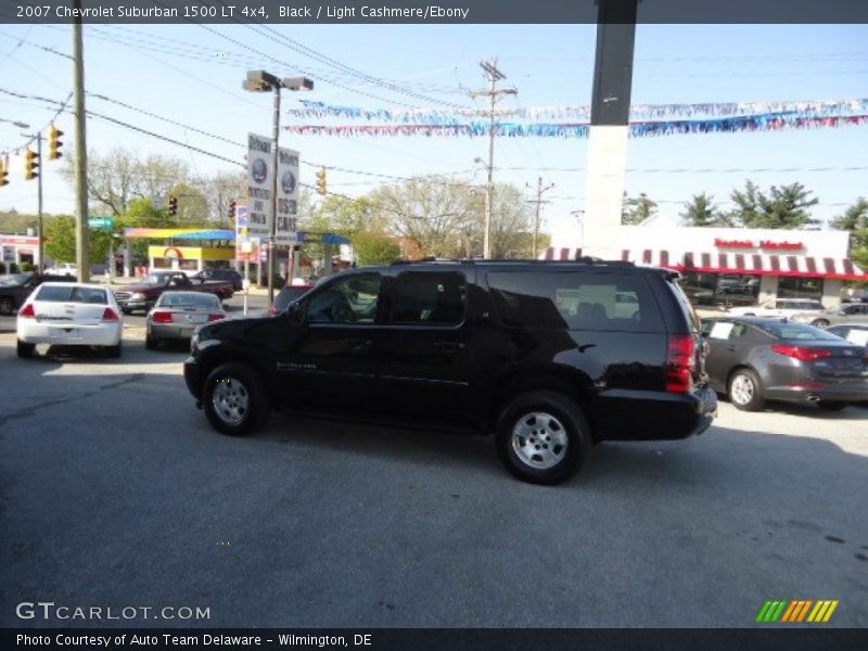 Black / Light Cashmere/Ebony 2007 Chevrolet Suburban 1500 LT 4x4