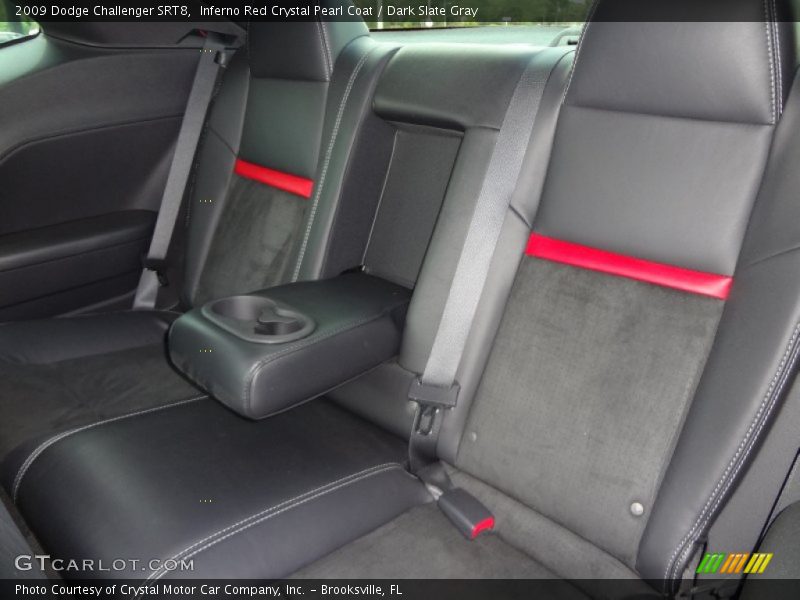 Inferno Red Crystal Pearl Coat / Dark Slate Gray 2009 Dodge Challenger SRT8