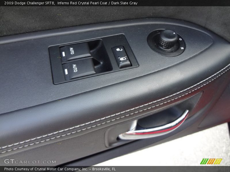 Inferno Red Crystal Pearl Coat / Dark Slate Gray 2009 Dodge Challenger SRT8