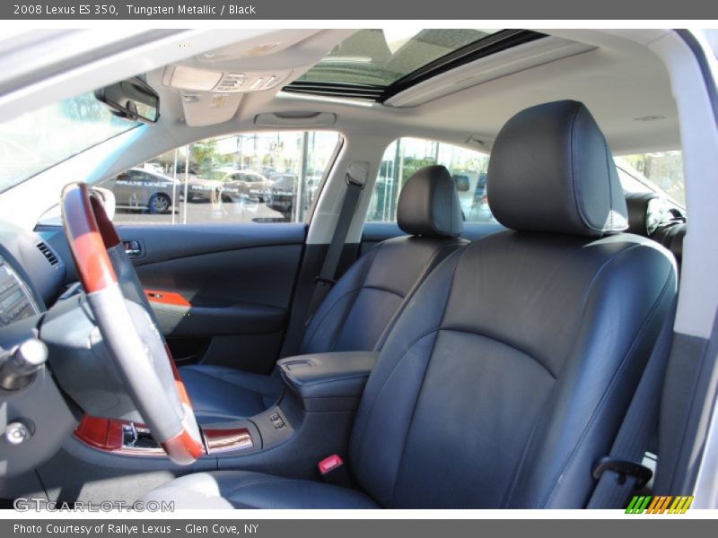 Tungsten Metallic / Black 2008 Lexus ES 350