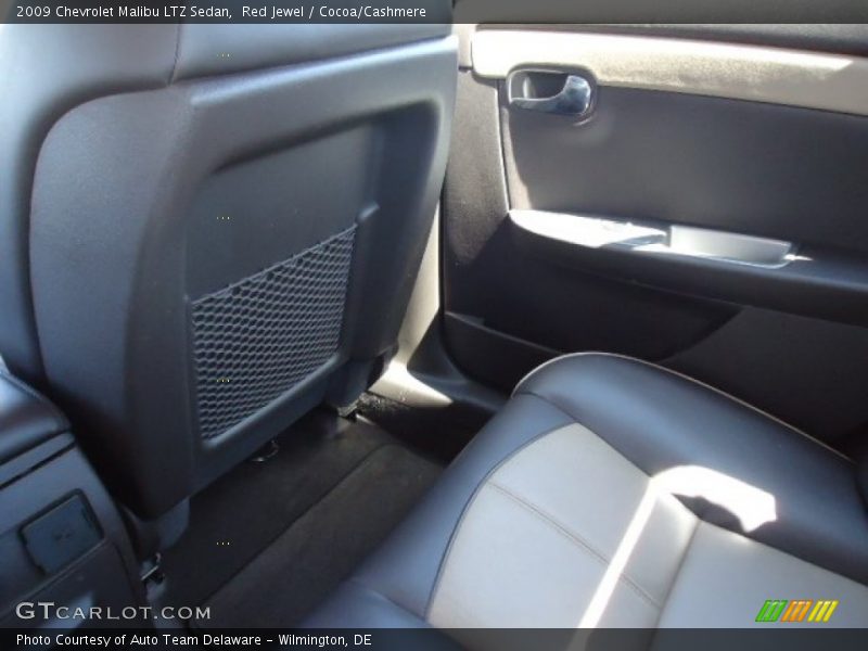 Red Jewel / Cocoa/Cashmere 2009 Chevrolet Malibu LTZ Sedan
