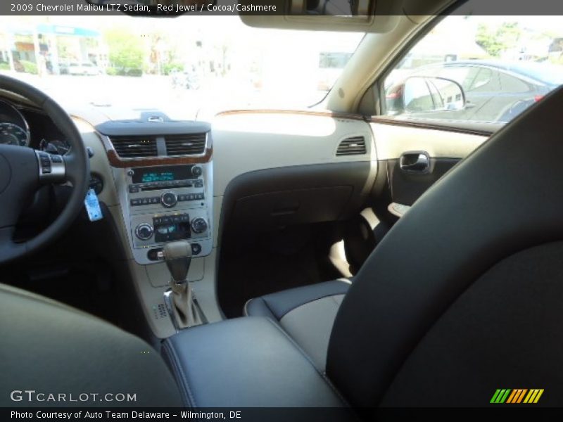 Red Jewel / Cocoa/Cashmere 2009 Chevrolet Malibu LTZ Sedan