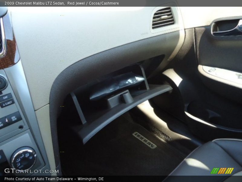 Red Jewel / Cocoa/Cashmere 2009 Chevrolet Malibu LTZ Sedan