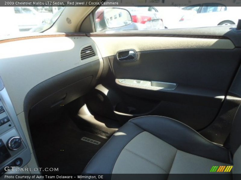 Red Jewel / Cocoa/Cashmere 2009 Chevrolet Malibu LTZ Sedan