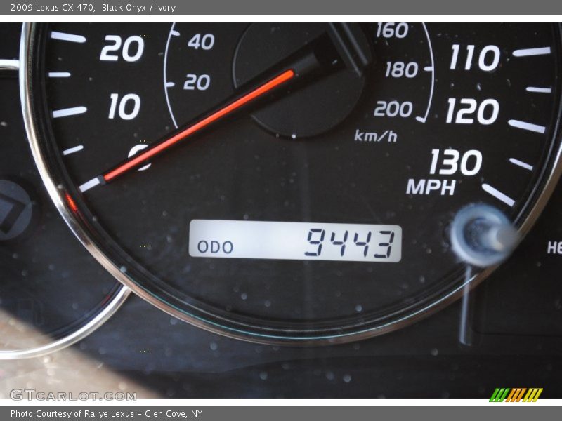 Black Onyx / Ivory 2009 Lexus GX 470
