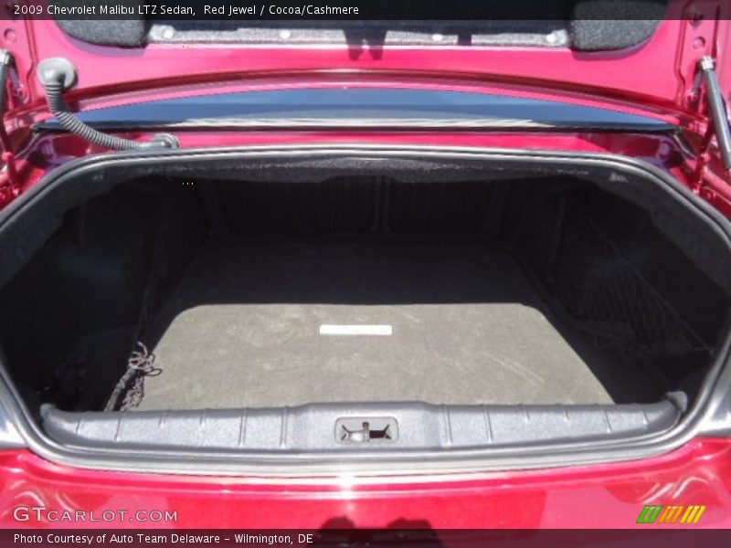 Red Jewel / Cocoa/Cashmere 2009 Chevrolet Malibu LTZ Sedan