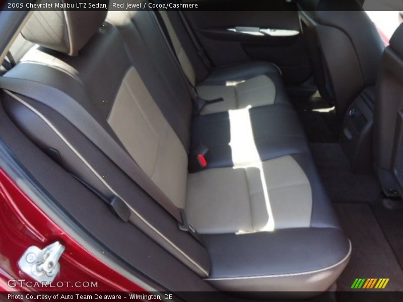 Red Jewel / Cocoa/Cashmere 2009 Chevrolet Malibu LTZ Sedan