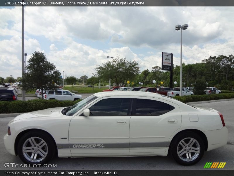 Stone White / Dark Slate Gray/Light Graystone 2006 Dodge Charger R/T Daytona