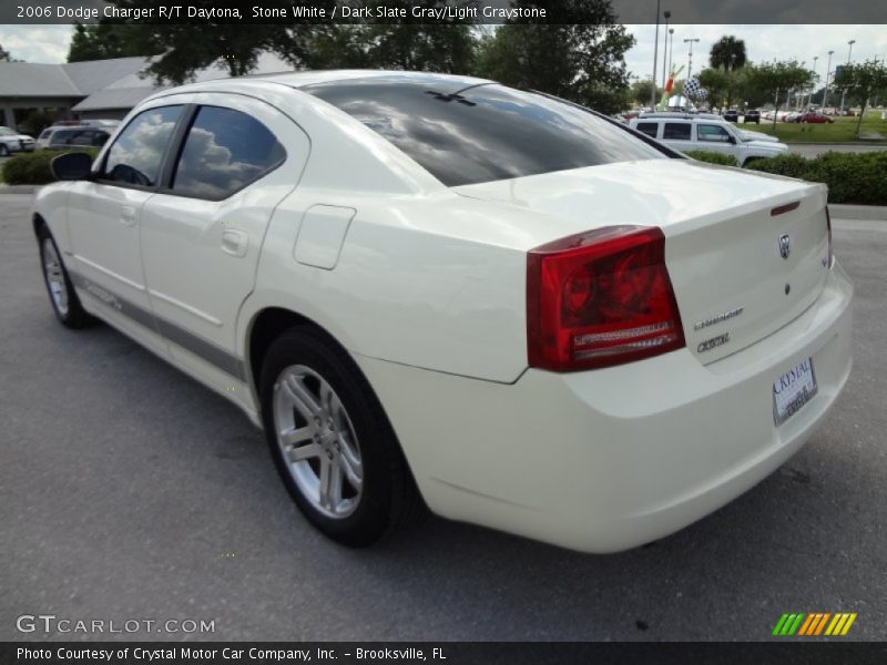Stone White / Dark Slate Gray/Light Graystone 2006 Dodge Charger R/T Daytona