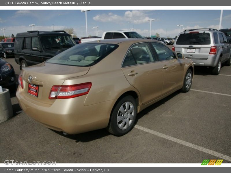 Sandy Beach Metallic / Bisque 2011 Toyota Camry