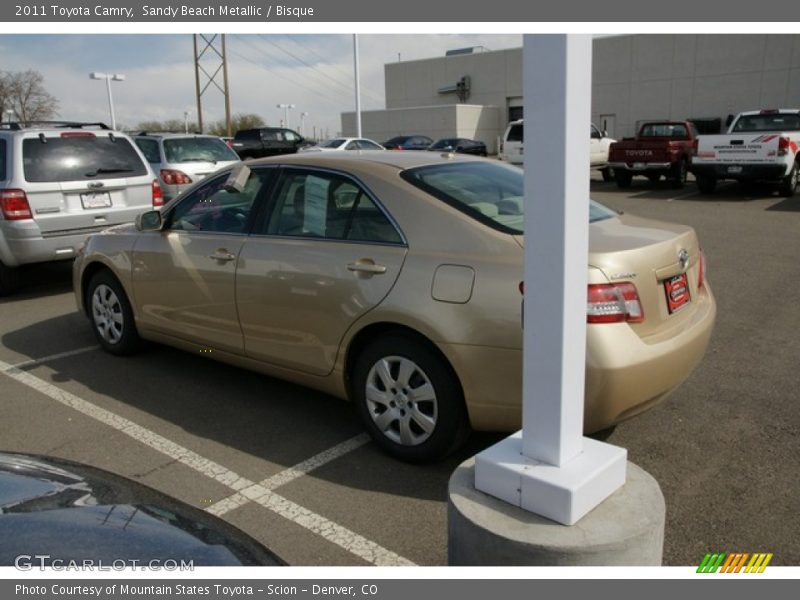 Sandy Beach Metallic / Bisque 2011 Toyota Camry