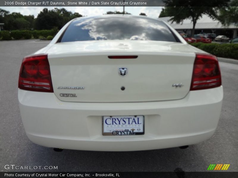 Stone White / Dark Slate Gray/Light Graystone 2006 Dodge Charger R/T Daytona