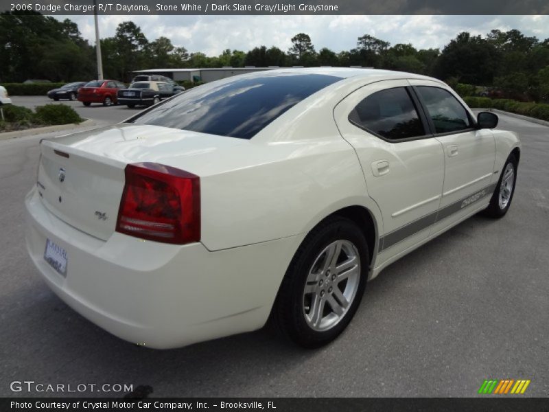 Stone White / Dark Slate Gray/Light Graystone 2006 Dodge Charger R/T Daytona