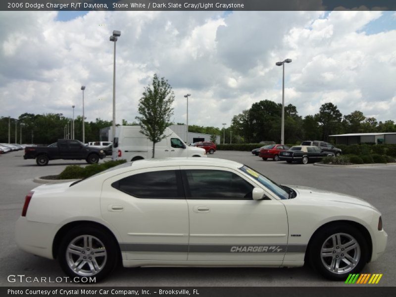 Stone White / Dark Slate Gray/Light Graystone 2006 Dodge Charger R/T Daytona