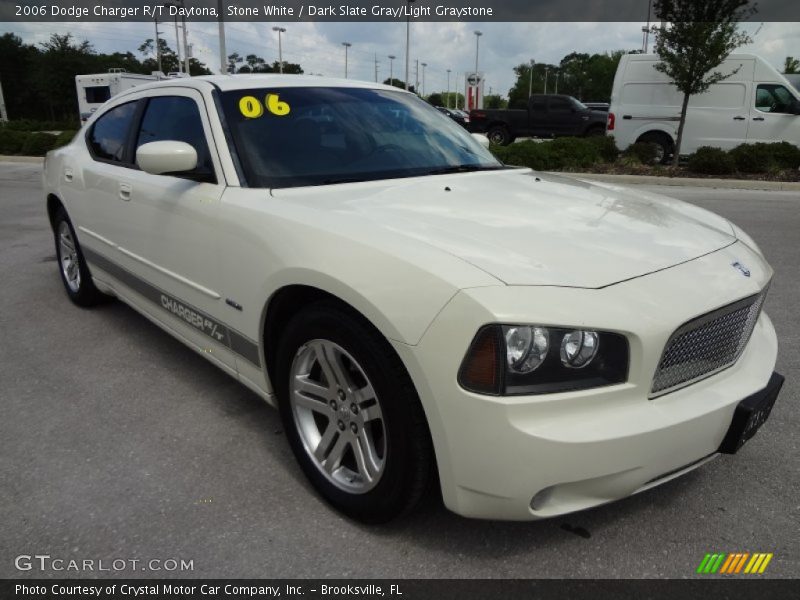 Stone White / Dark Slate Gray/Light Graystone 2006 Dodge Charger R/T Daytona